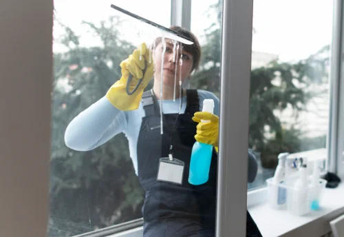 Nettoyage de vitres intérieures et extérieures à Saint-Léger-sous-Brienne